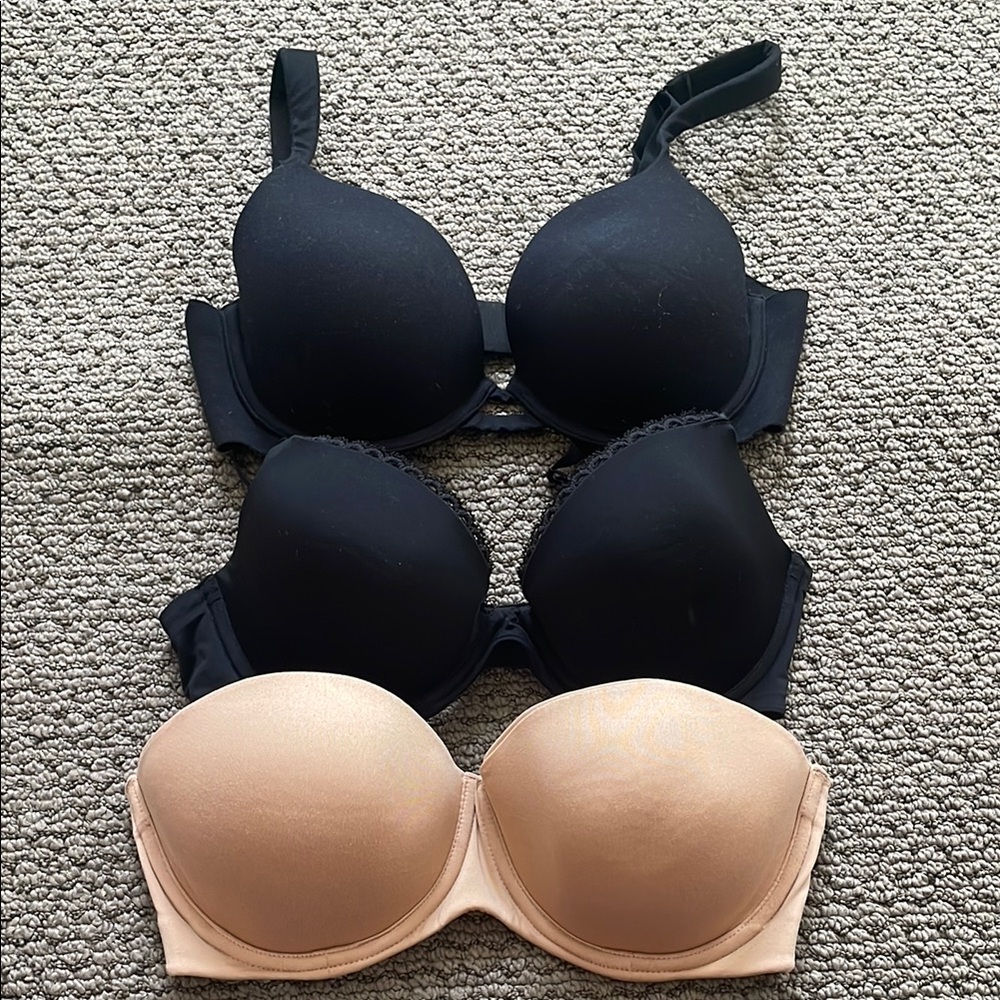 Calvin Klein & Auden 32D Bra Bundle